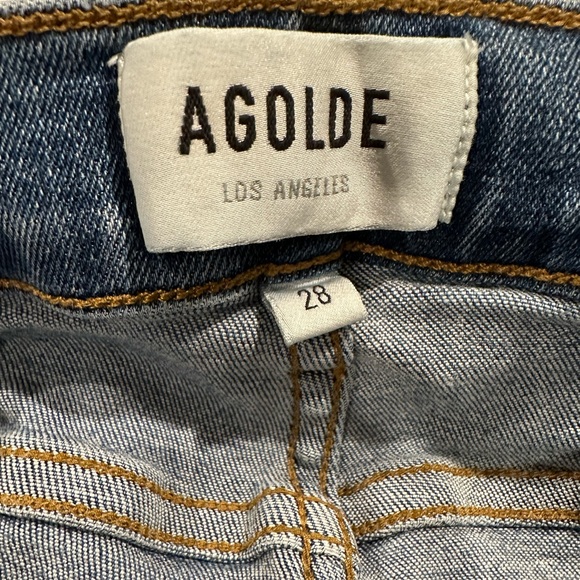 Agolde Sophie Ankle Skinny in Pentacle (blue) size 28 - Picture 3 of 4